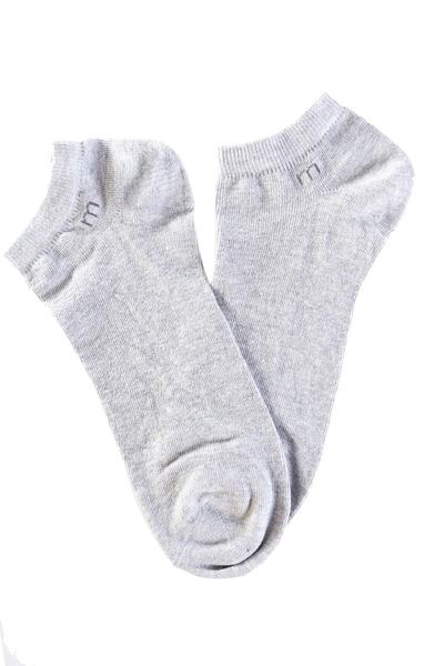 Morven جوارب للرجال من القطن الرمادي