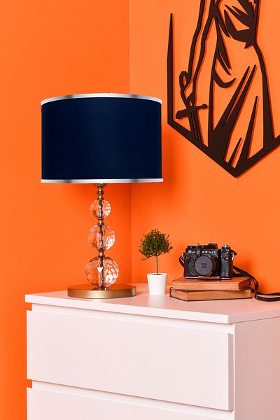 MINIMAL ETICARET VE BILGI TEKNOLOJILERI Exclusive Gold Glass Lampshade