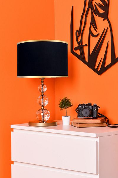 MINIMAL ETICARET VE BILGI TEKNOLOJILERI Exclusive Gold Glass Lampshade