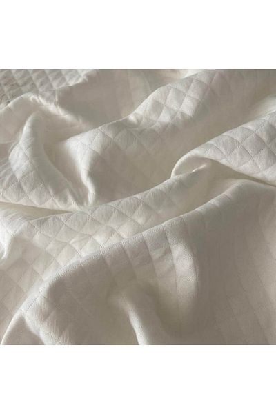 Akteks Quilted Pique Fabric (160cm Width) Square Model