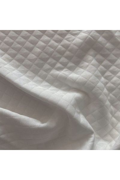 Akteks Quilted Pique Fabric (160cm Width) Square Model