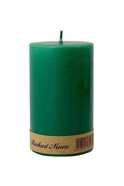 Bozkurt Mum Bozkurt Kütük Mum Yeşil 12 X 7 Cm.