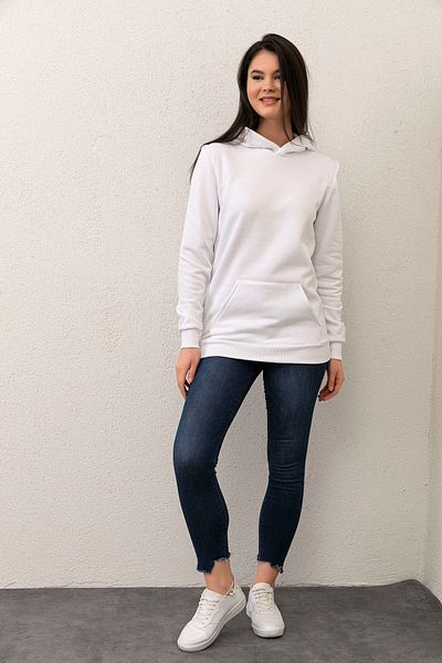PK Wear Hanorac de bază cu glugă unisex cu buzunar cangur