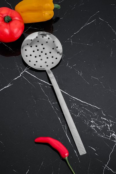 Wonder Stainless Steel Steel Colander Strainer with Saddle