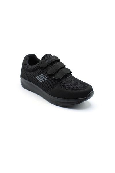 PARLEY Women's Mesh Velcro Black Sneaker Walking Shoes