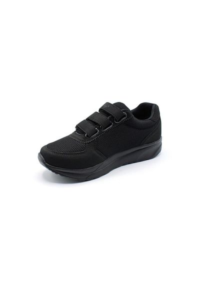 PARLEY Women's Mesh Velcro Black Sneaker Walking Shoes