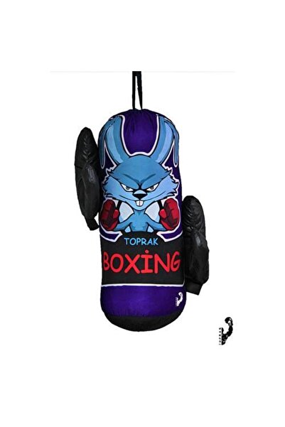 Redro Home Çocuklar Için Özel 45x18 Kum Torbası Ve Boks Eldiven Seti