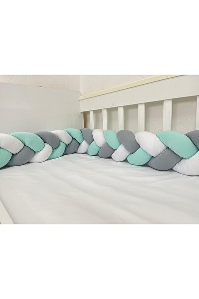 Lucky Kids حماية منسوجة 3 قطع مقاس 240 سم / سرير سلة مقاس 50 × 90 - واقي مرتبة