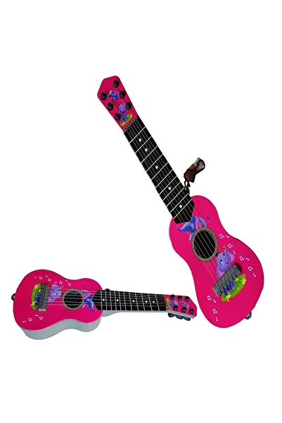 Satış Diyarı 6 Telli Oyuncak Çocuk Gitarı Ispanyol Gitar Müzik Arkadaşım Fil