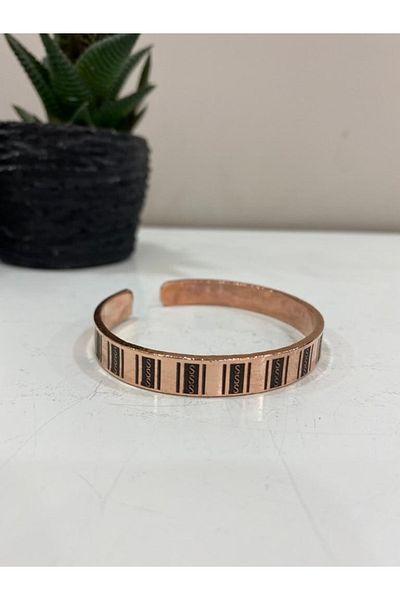KAVELE Pure Copper Bracelet - Suitable for Every Wrist - Snap-on - Unisex-