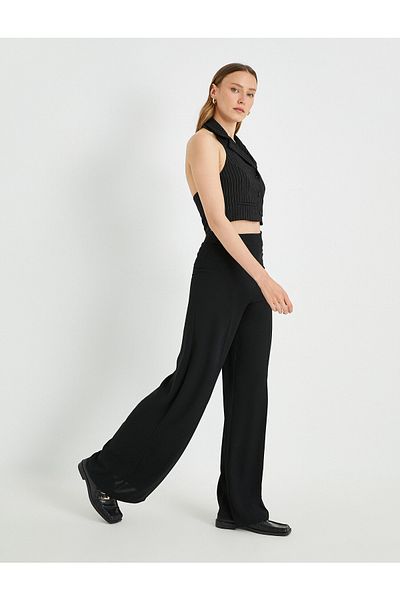 Koton Wide Leg Trousers High Waist