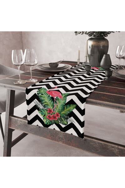 Alkan Homes Flamingo Themed Laser Cut Decorative Runner