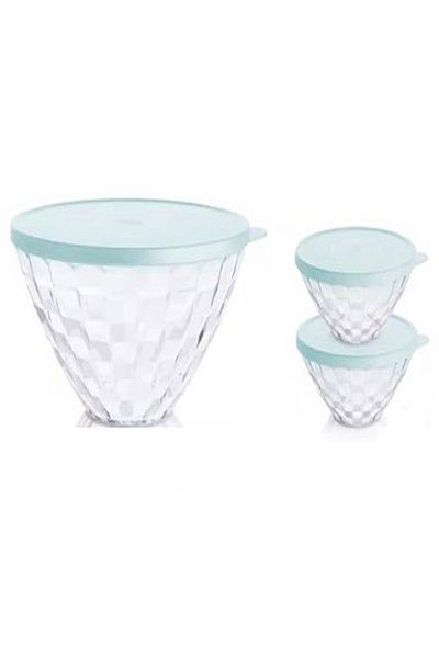 Tupperware Diamond Serving and Bowls Set Esc