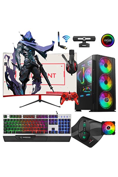 Gamepage Viper X95 I5-3470 16gb 240gb Rx550 4gb 23.8" Curved Masaüstü Oyuncu ...