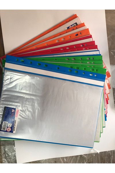 Globox 20-Piece Presentation File Mixed Color That Can Be Installed in the Folder (1644)