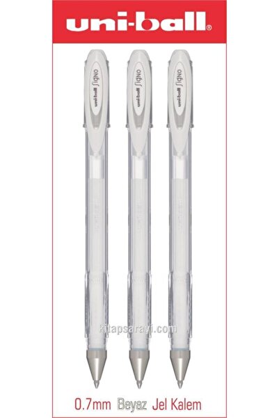 UNİ-BALL Uniball Signo Angelıc 0.7 Mm Beyaz Jel Kalem 3 Adet