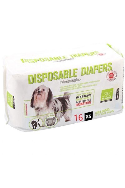 Genel Markalar Köpek Alt Bağlama Bezi 10'lu Xs Boy (1,5-3 KG ARASINA UYGUN)