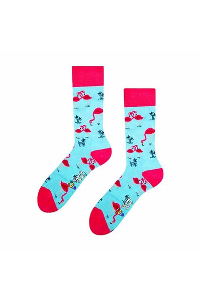 Vitamin Çorap Цветни чорапи Flamingo Love