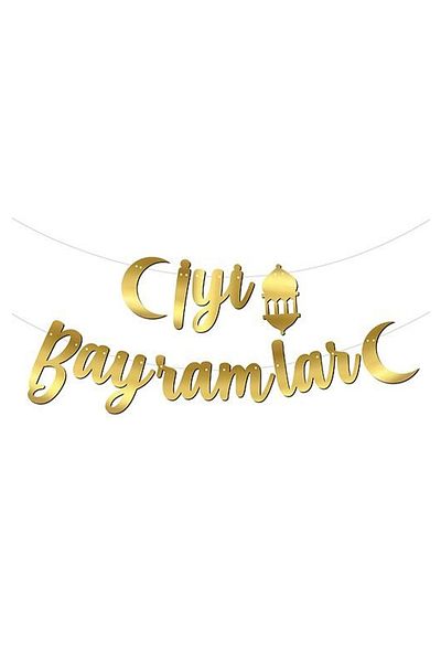 Yavuz Süs Good Holiday Banner (ramazan Decor)