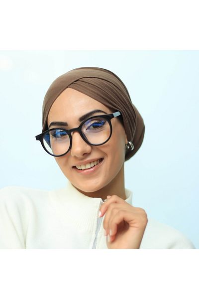 LOOKUP Unisex Blue Light Protected Glasses Blue Block Black