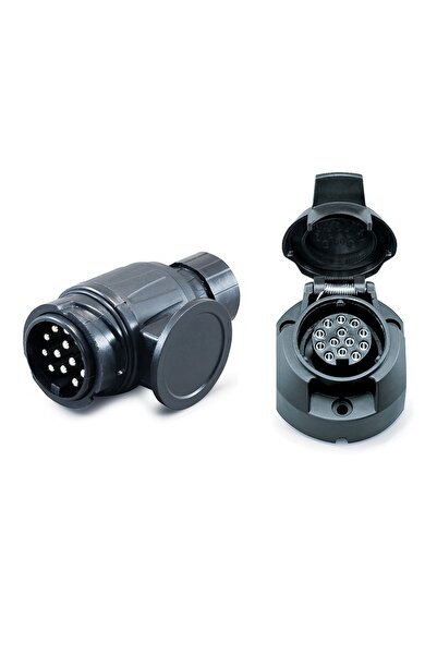 allestock Römork Fişi Ve Soketi (kısa Gövde) Set Ürün - 13 Pin