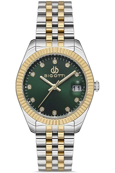 Bigotti Bg.1.10240.5 Women's Green Dial Wristwatch
