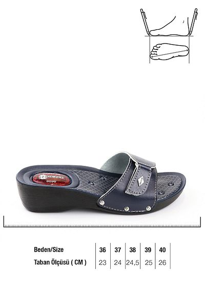 GEZER Papuci de vară pentru femei cu talpă de masaj cu velcro detașabilă