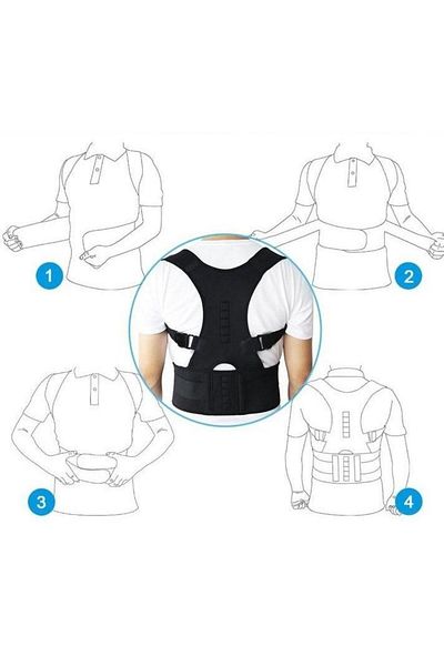 Palwin Magnetic Upright Posture Corset Anti-Hunchback Corset Shoulder Back Corset That Provides Upright Standing