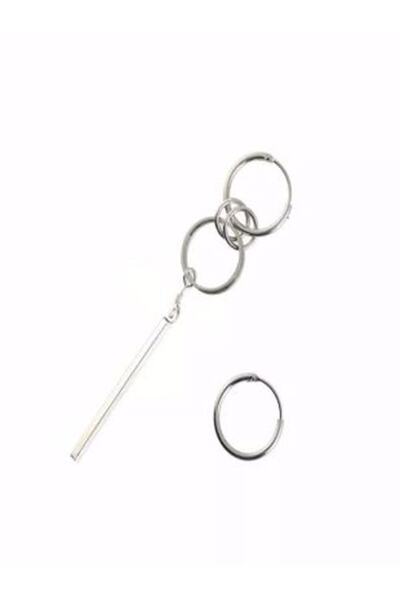 TakıConcept Kpop Bts Jimin Asimetrik 2'li Küpe