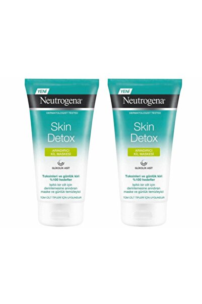 Neutrogena Skin Detox Arındırıcı Kil Maskesi 150 Ml | 2 Adet