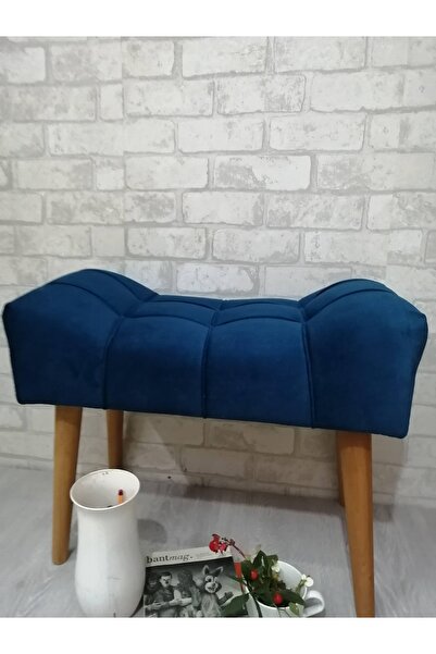 arkın koltuk döşeme Puf , Puf ,mavi Puf Ahşap Ayak Çima Dikiş Spor Modern Tas...
