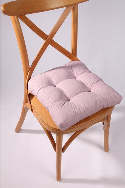 ALTINPAMUK Lina Pofidik Chair Cushion Special Stitched Lace up 40X40Cm