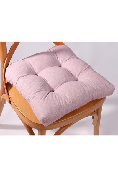 ALTINPAMUK Lina Pofidik Chair Cushion Special Stitched Lace up 40X40Cm