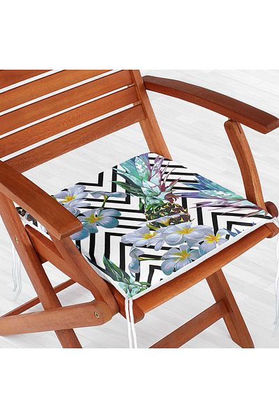 Realhomes Zigzag Background Summer Exotic Perna pentru scaune cu fermoar special concepută