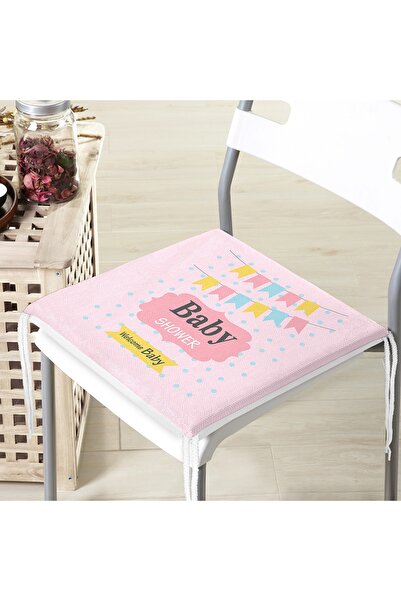 Realhomes Ružičasti pod za baby shower, posebno dizajniran digitalno štampani...
