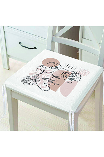 Realhomes Bohemian Özel Tasarım Dekoratif Fermuarlı Sandalye Minderi