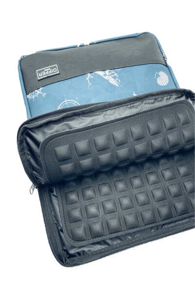Differ Studio 15-15.6'' Inch Ocean Pattern Navy Blue Laptop/macbook/notebook/briefcase/bag