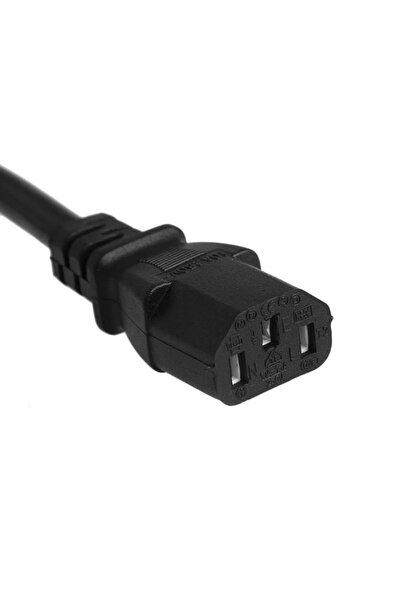 aogo 1.5 Metre Dişi Erkek Power Kablosu C13 C14 Güç Kablosu 1.5m Enerji Kablosu 0.75 Mm 250v 10a Iec 320