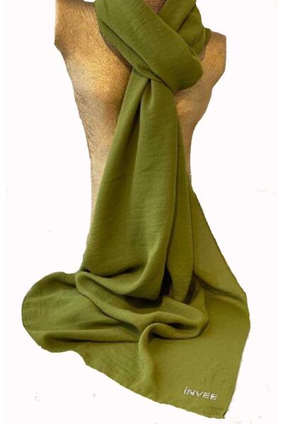 Invee Oil Green Jazz Shawl