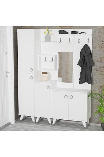 Kalender Dekor Sonia-5-2-3 Sn01 Ayakkabılık Vestiyer Portmanto