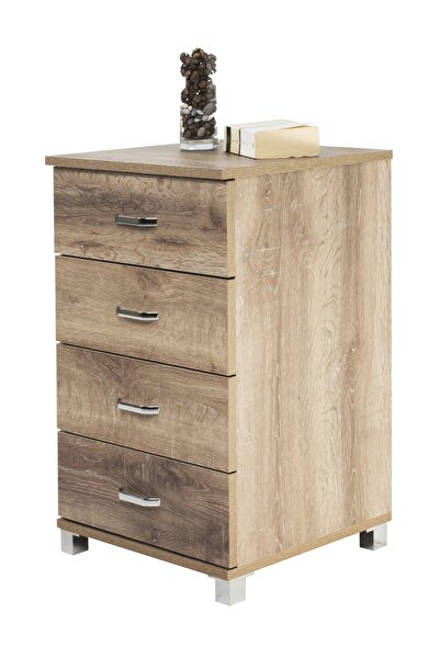 MOBİLYA SARAYI Modern Komodin 4 Çekmeceli