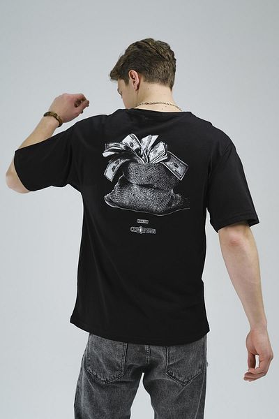 Oksit That Bag Front and Back Printed Oversize Men's Tshirt