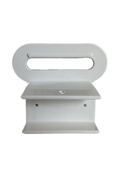The Zey Gen Base Handle Base Bed Holder Plastic Handle Base Holder - White Color - 40 mm Single Piece
