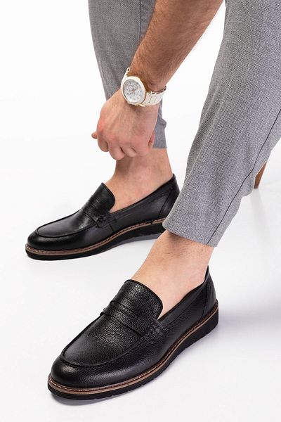 depderi Pantofi de vară din piele naturală pentru bărbați