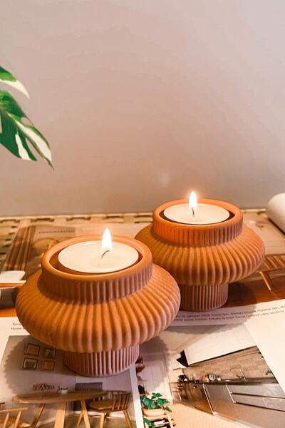 BLANJ Fiji Terracotta Tealight Mumluk.