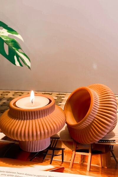 BLANJ Fiji Terracotta Tealight Mumluk.