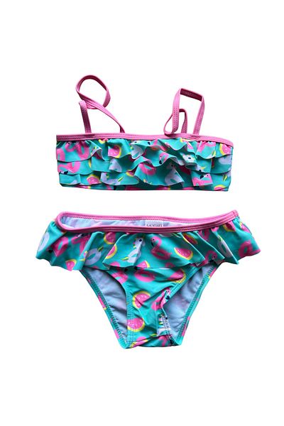 Petityu Μπικίνι Unicorn Flamingo Simit Ροζ Μέντα Πράσινο Φιρίφι
