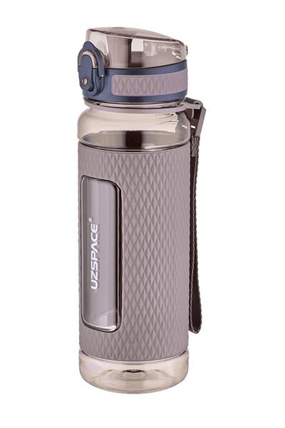 Uzspace Ff 520ml Tritan Water Bottle Silicone Protected Anti-Slip Body