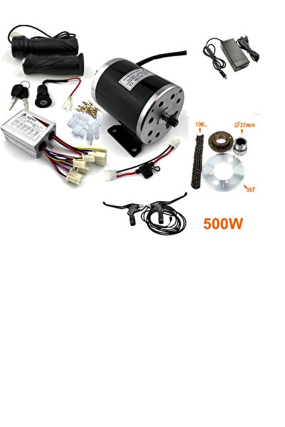 CANSINMOTORS 36v / 500w Akülü Scooter Dönüştürme Kiti