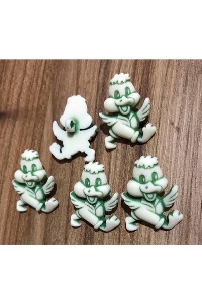 Öztürk Duck Shiny Plastic Baby Button. 15mm 6 Pack.